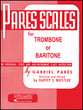 PARES SCALES TROMBONE cover